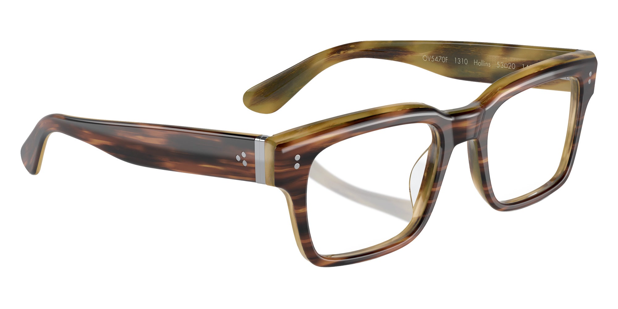Oliver Peoples OV5470F Hollins-F 1310 53 - Amaretto/Striped Honey #id:ov5470f1310_s:100120