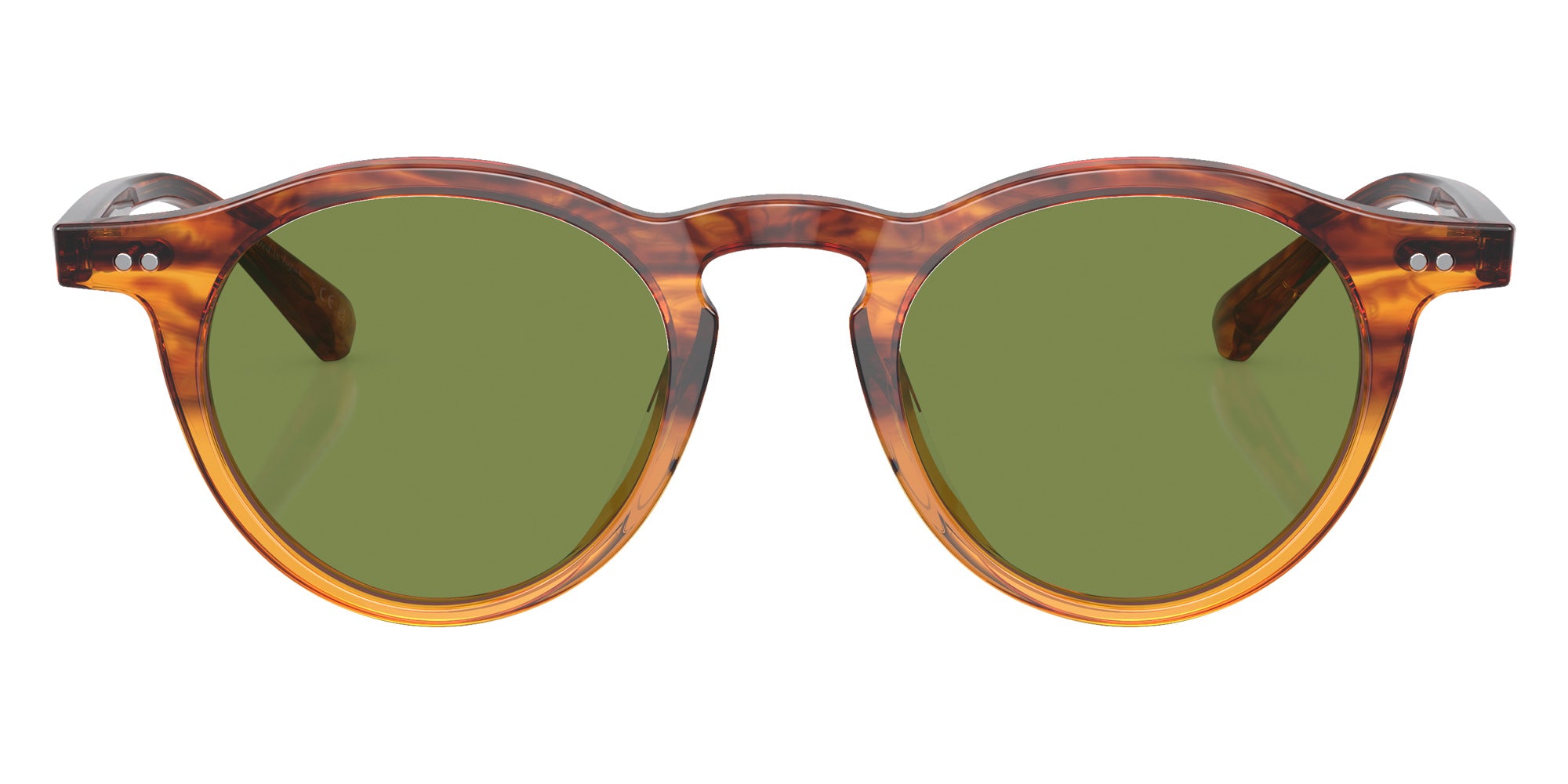 Oliver Peoples OV5504SU OP-13 175452 47 - Dark Amber Gradient / Green C #id:ov5504su175452_s:100100