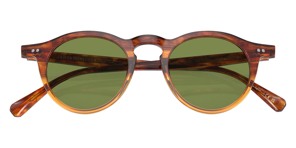 Oliver Peoples OV5504SU OP-13 175452 47 - Dark Amber Gradient / Green C #id:ov5504su175452_s:100125