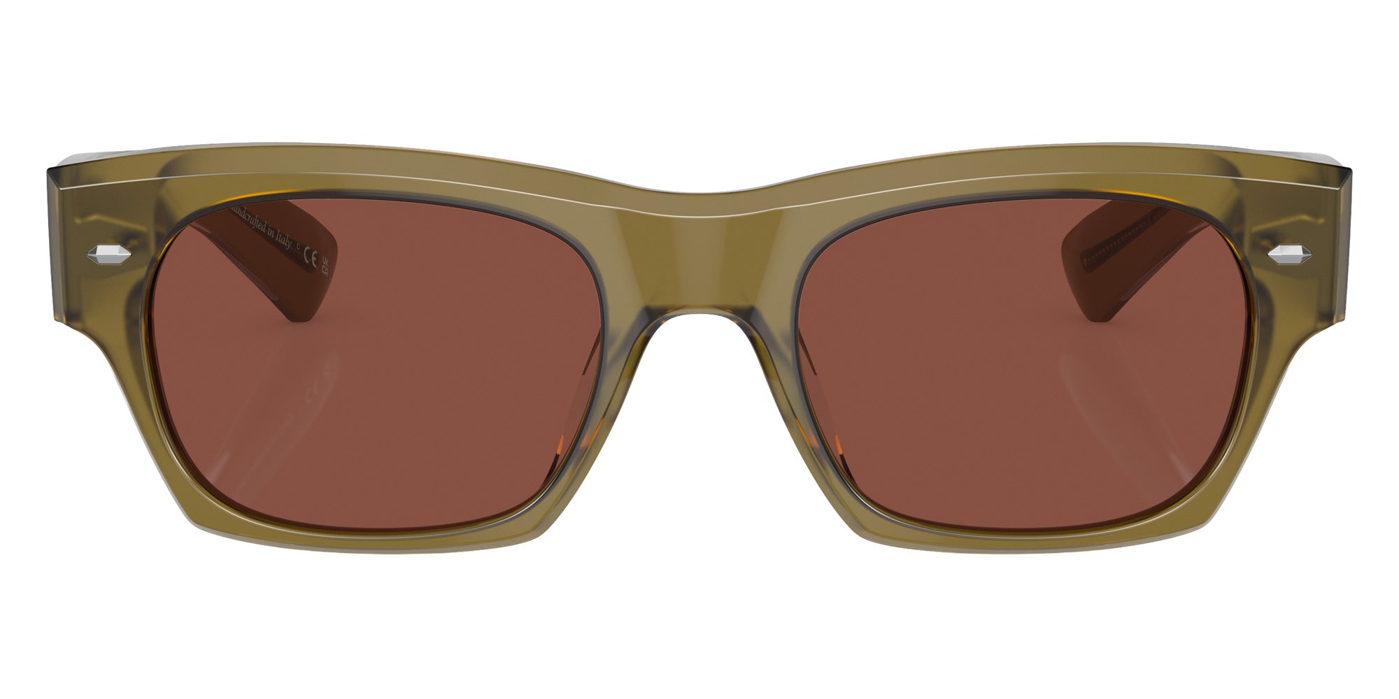 Oliver Peoples OV5514SU Kasdan 1678C5 51 - Dusty Olive / Burgundy #id:ov5514su1678c5_s:100100