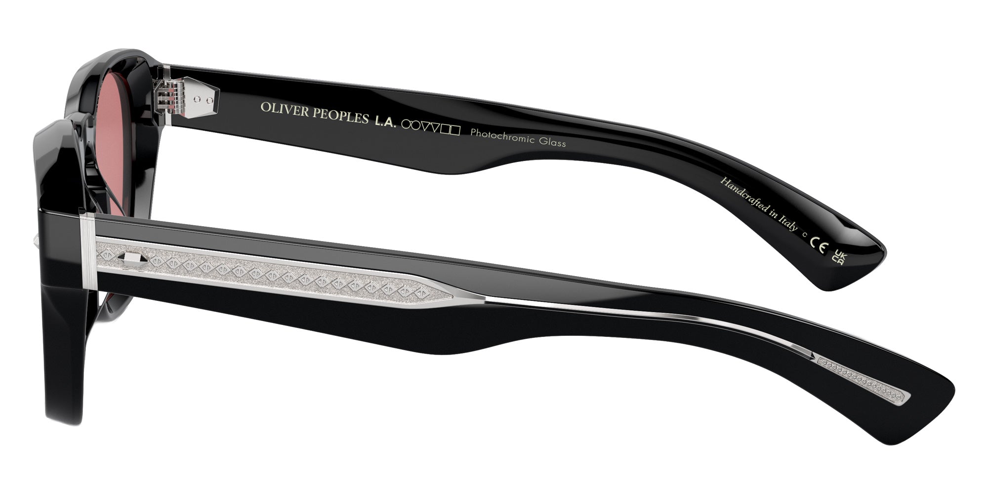 Oliver Peoples OV5521SU Maysen 14923E 50 - Black / Magenta Photochromic Mirrored #id:ov5521su14923e_s:100110