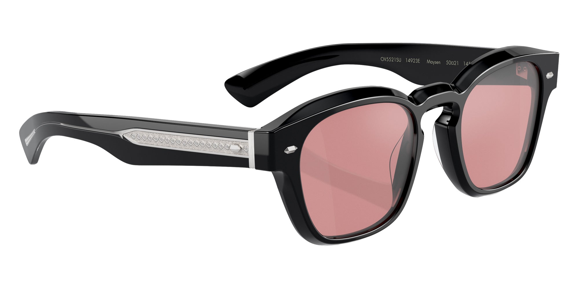 Oliver Peoples OV5521SU Maysen 14923E 50 - Black / Magenta Photochromic Mirrored #id:ov5521su14923e_s:100120