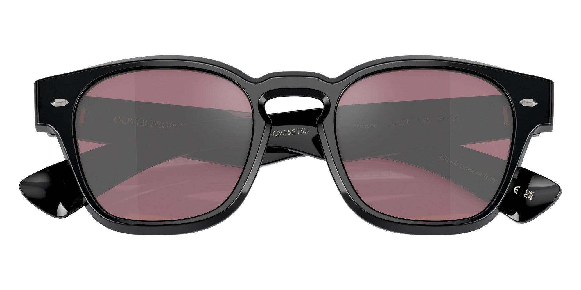 Oliver Peoples OV5521SU Maysen 14923E 50 - Black / Magenta Photochromic Mirrored #id:ov5521su14923e_s:100125