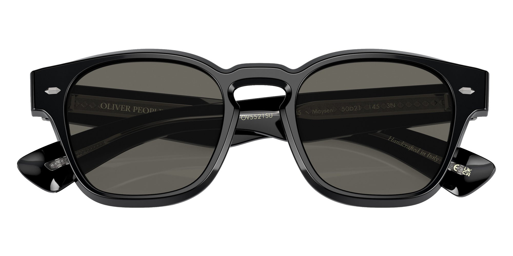 Oliver Peoples OV5521SU Maysen 1492R5 50 - Black / Carbon Gray #id:ov5521su1492r5_s:100125