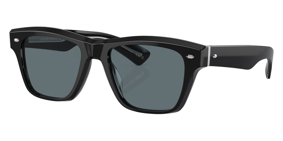 Oliver Peoples OV5522SU Oliver Sixties Sun 14923R 52 - Black / Blue Polarized #id:ov5522su14923r_s:100105