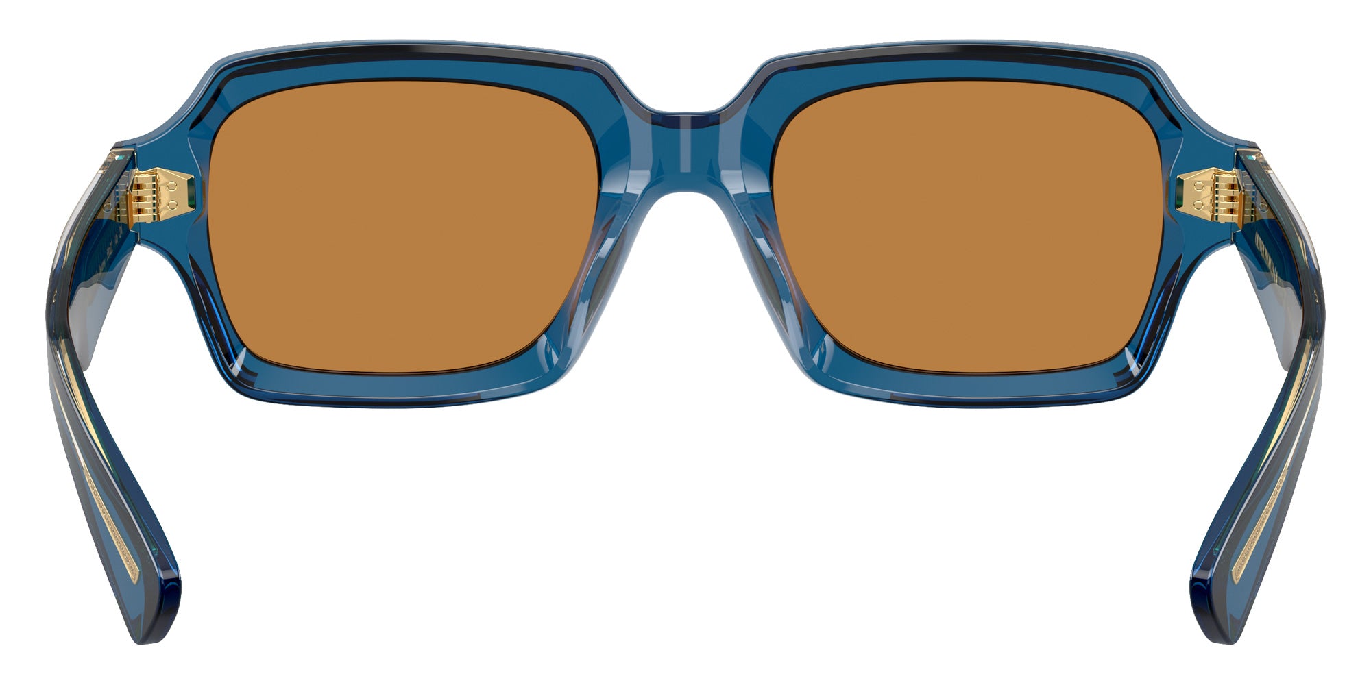 Oliver Peoples OV5539SU Devaney 18k 179353 53 - Translucent Blue / Cognac #id:ov5539su179353_s:102115