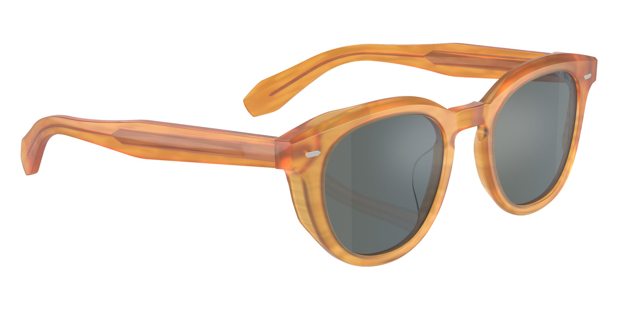 Oliver Peoples OV5547SU N.05 1779W5 48 - Semi-Matte Goldwood / Regal Blue Mirrored #id:ov5547su1779w5_s:100120
