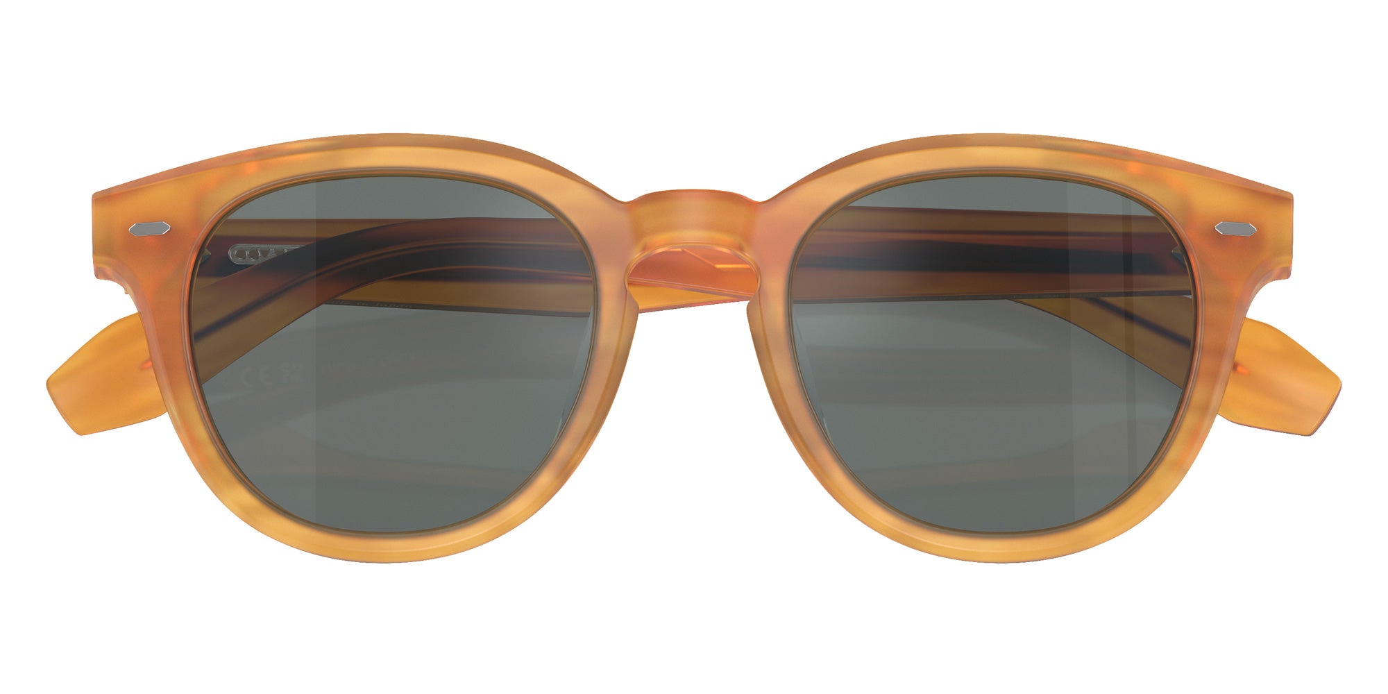 Oliver Peoples OV5547SU N.05 1779W5 48 - Semi-Matte Goldwood / Regal Blue Mirrored #id:ov5547su1779w5_s:100125
