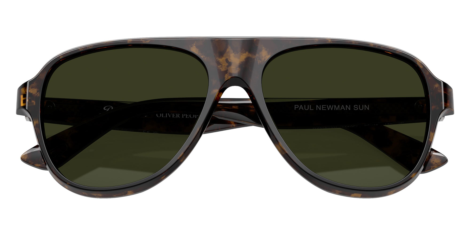 Oliver Peoples OV5581SU Paul Newman Aviator Sunglasses | EyeOns.com