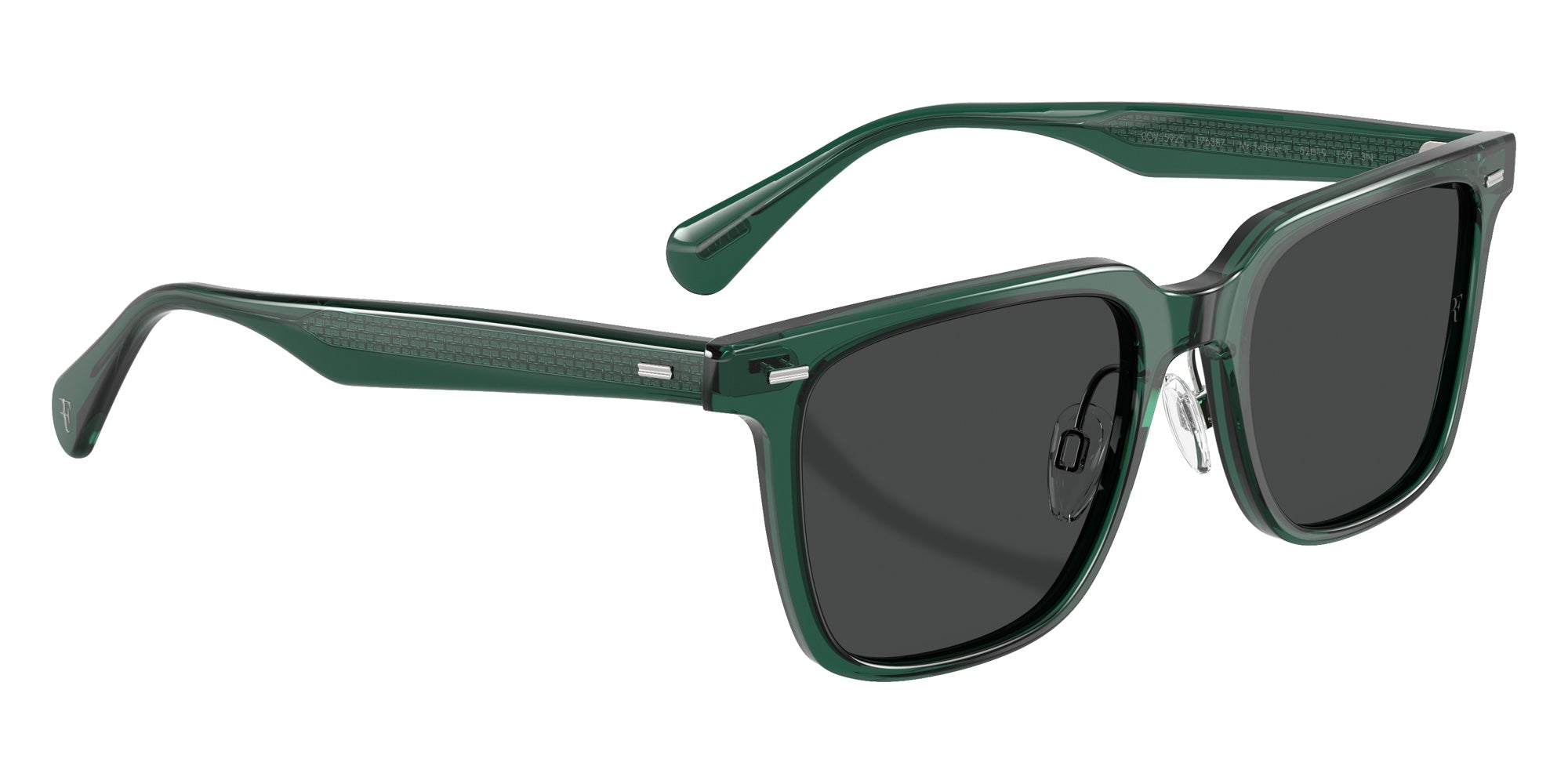 Oliver Peoples OV5592S Mr. Federer II 176387 52 - Translucent Dark Teal #id:ov5592s176387_s:100120