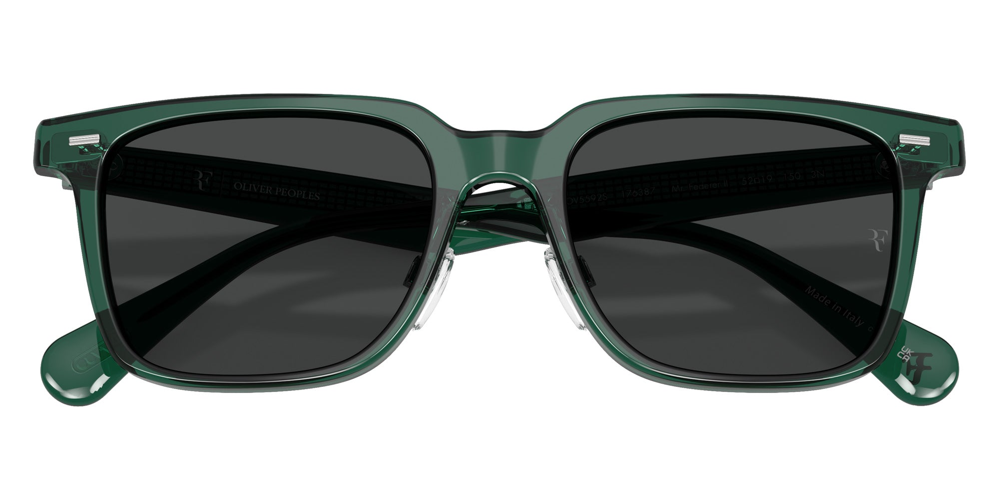 Oliver Peoples OV5592S Mr. Federer II 176387 52 - Translucent Dark Teal #id:ov5592s176387_s:100125