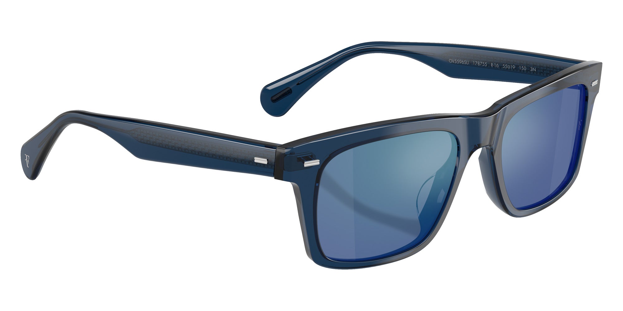 Oliver Peoples OV5596SU R-16 178755 55 - Blue Ash / Marine Flash Mirrored #id:ov5596su178755_s:104120