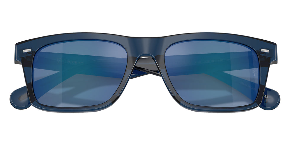 Oliver Peoples OV5596SU R-16 178755 55 - Blue Ash / Marine Flash Mirrored #id:ov5596su178755_s:104125