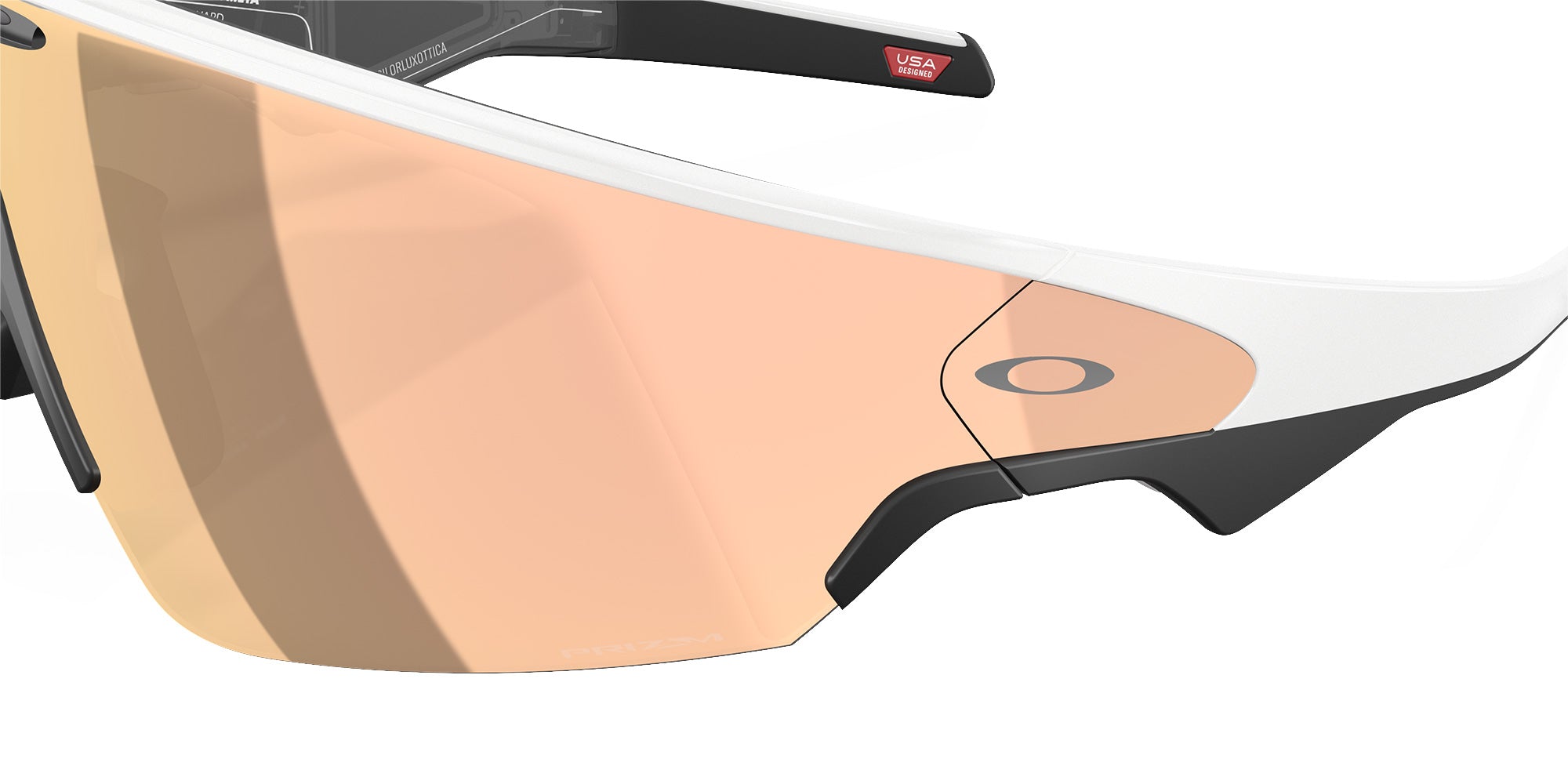 OAKLEY META Vanguard OW8001 800108 152 - White / Prizm Rose Gold Mirrored #id:ow8001800108_s:102125
