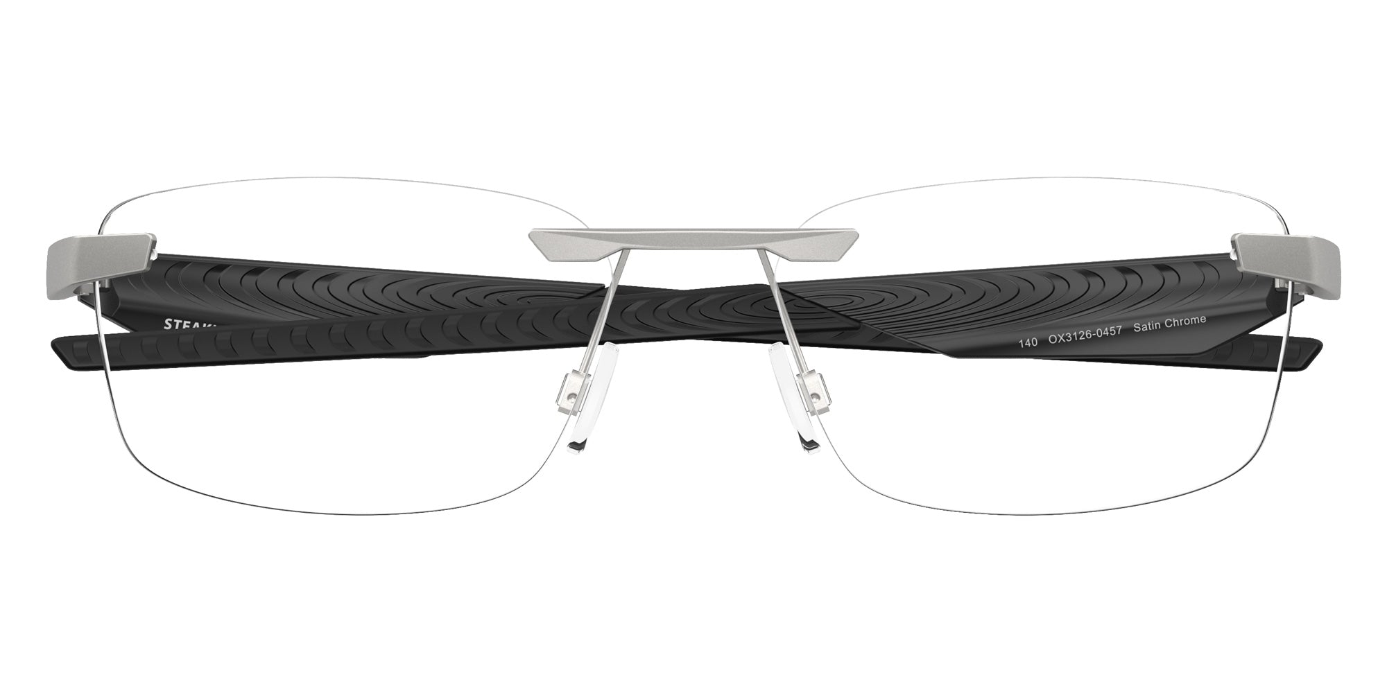 OAKLEY OX3126 Steakhouse 1.0 312604 55 - Satin Chrome #id:ox3126312604_s:112120
