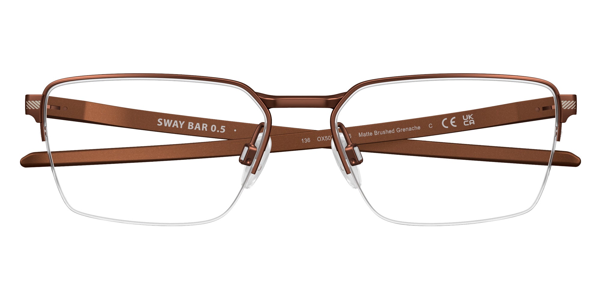 OAKLEY OX5076 Sway Bar 0.5 507603 56 - Matte Brushed Grenache #id:ox5076507603_s:100135
