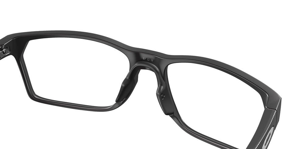OAKLEY OX8032 Hex Jector High Resolution Collection 803205 57 - Satin Black #id:ox8032803205_s:100135