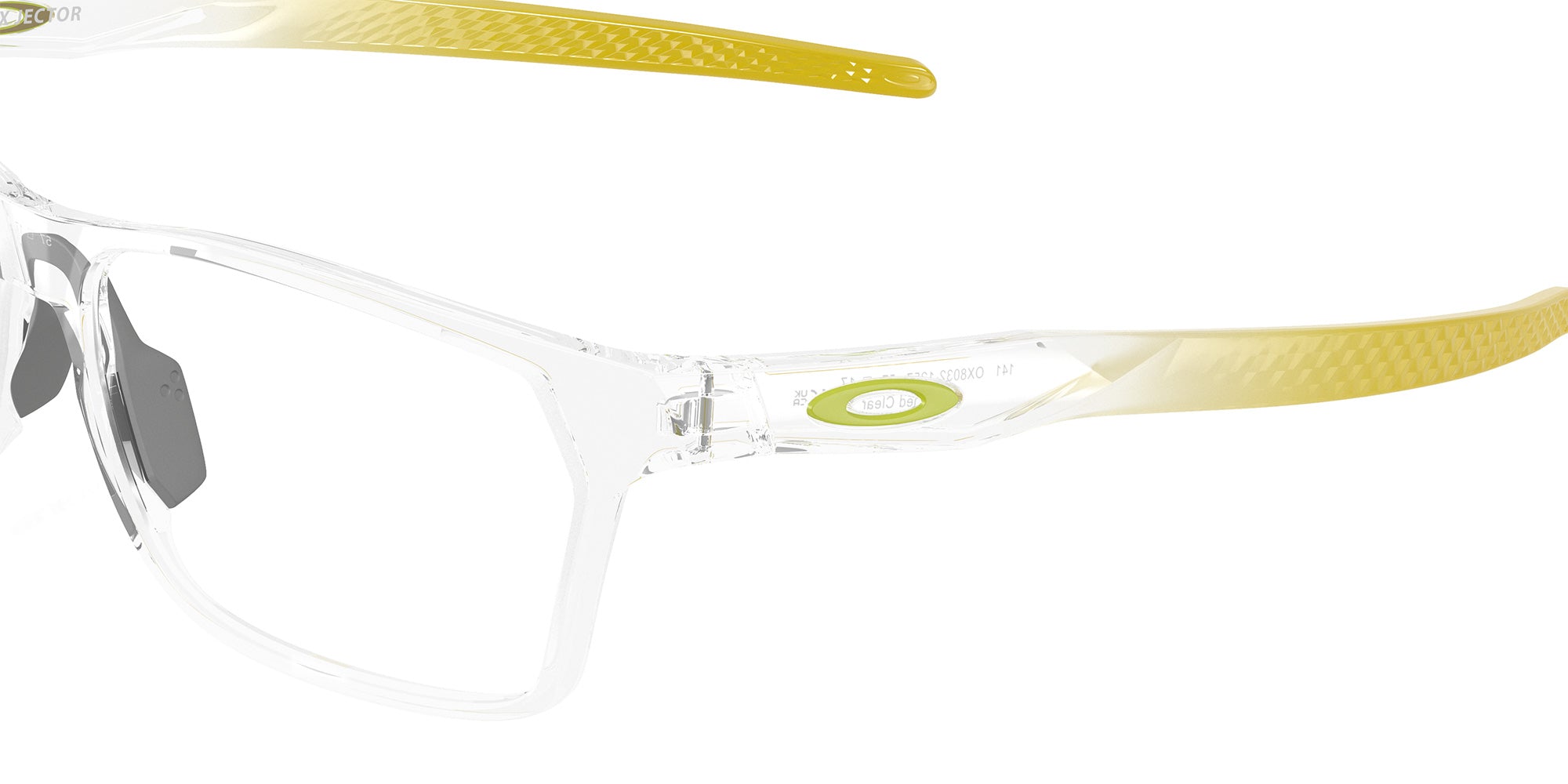 OAKLEY OX8032 Hex Jector Limitless Collection 803212 53 - Polished Clear #id:ox8032803212_s:100130