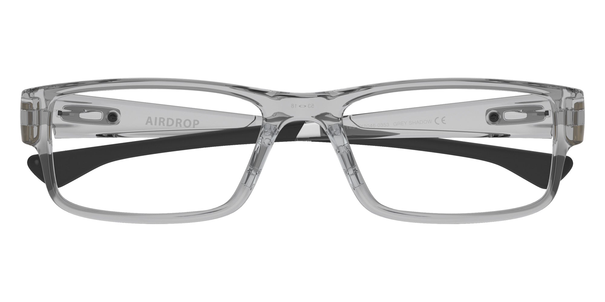 OAKLEY OX8046 Airdrop��� 804603 53 - Gray Shadow #id:ox8046804603_s:110125