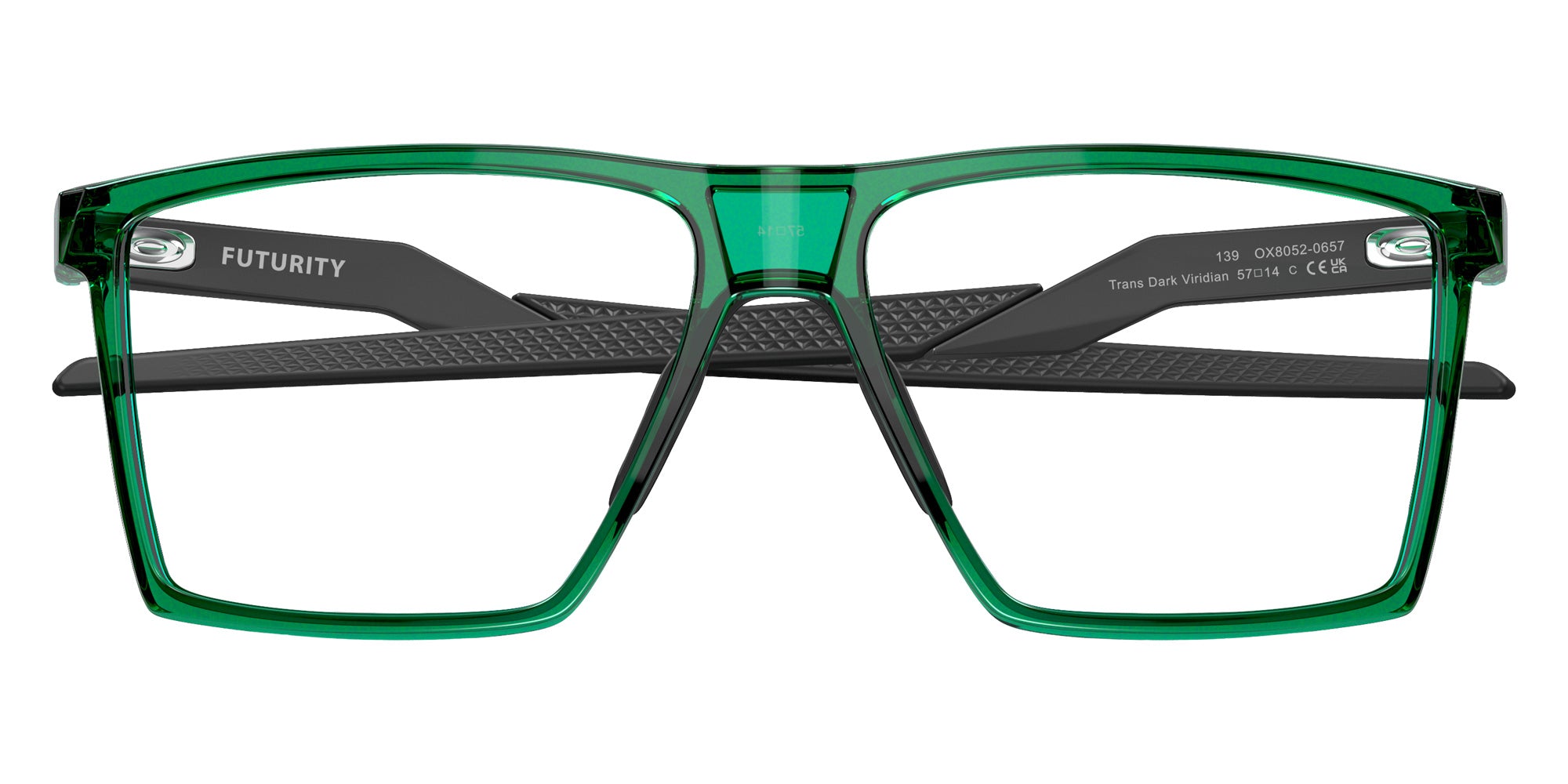 OAKLEY OX8052 Futurity Introspect Collection 805206 57 - Transparent Dark Viridian #id:ox8052805206_s:100135