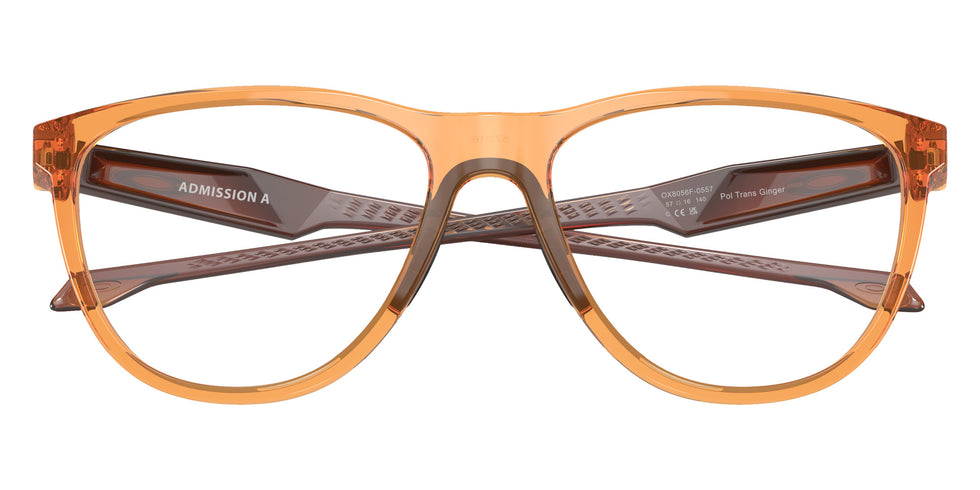 OAKLEY OX8056F Admission (Low Bridge Fit) Coalesce 805605 57 - Polished Transparent Ginger #id:ox8056f805605_s:100120