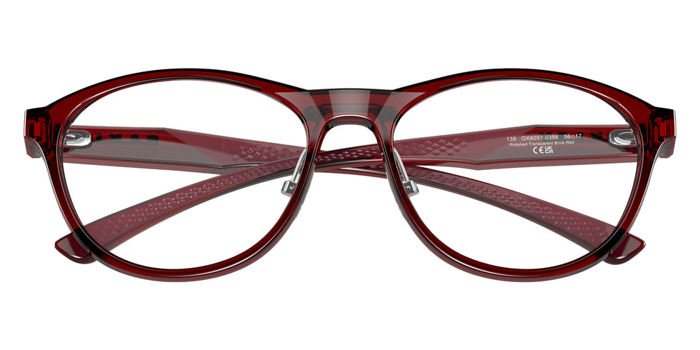 OAKLEY OX8057 Draw Up 805703 54 - Polished Transparent Brick Red #id:ox8057805703_s:104135