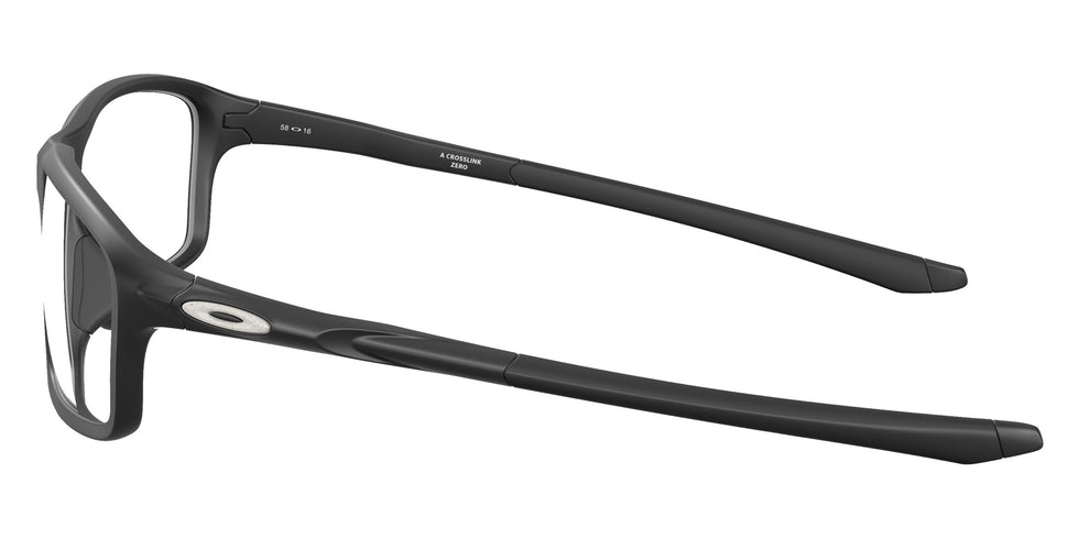 OAKLEY OX8080 Crosslink�� Zero (Low Bridge Fit) Reflective 808007 58 - Satin Black #id:ox8080808007_s:100110