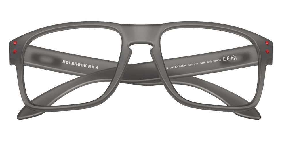 OAKLEY OX8100F Holbrook��� (Low Bridge Fit) 810002 56 - Satin Gray Smoke #id:ox8100f810002_s:100120