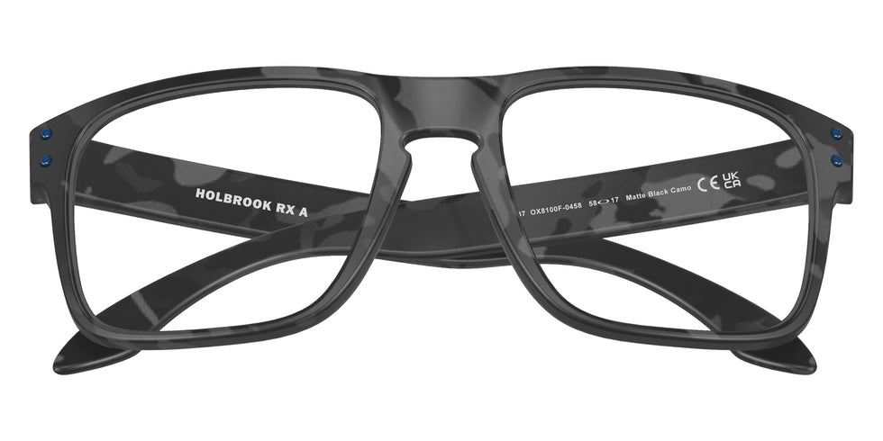 OAKLEY OX8100F Holbrook��� (Low Bridge Fit) 810004 56 - Matte Black Camo #id:ox8100f810004_s:102120