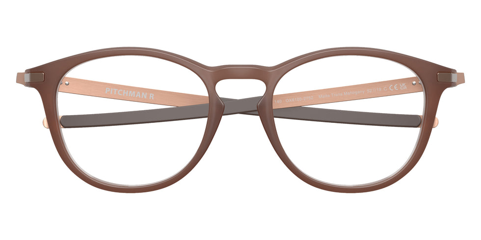 OAKLEY OX8105 Pitchman™ R Limitless Collection 810527 52 - Transparent Mahogany #id:ox8105810527_s:100120