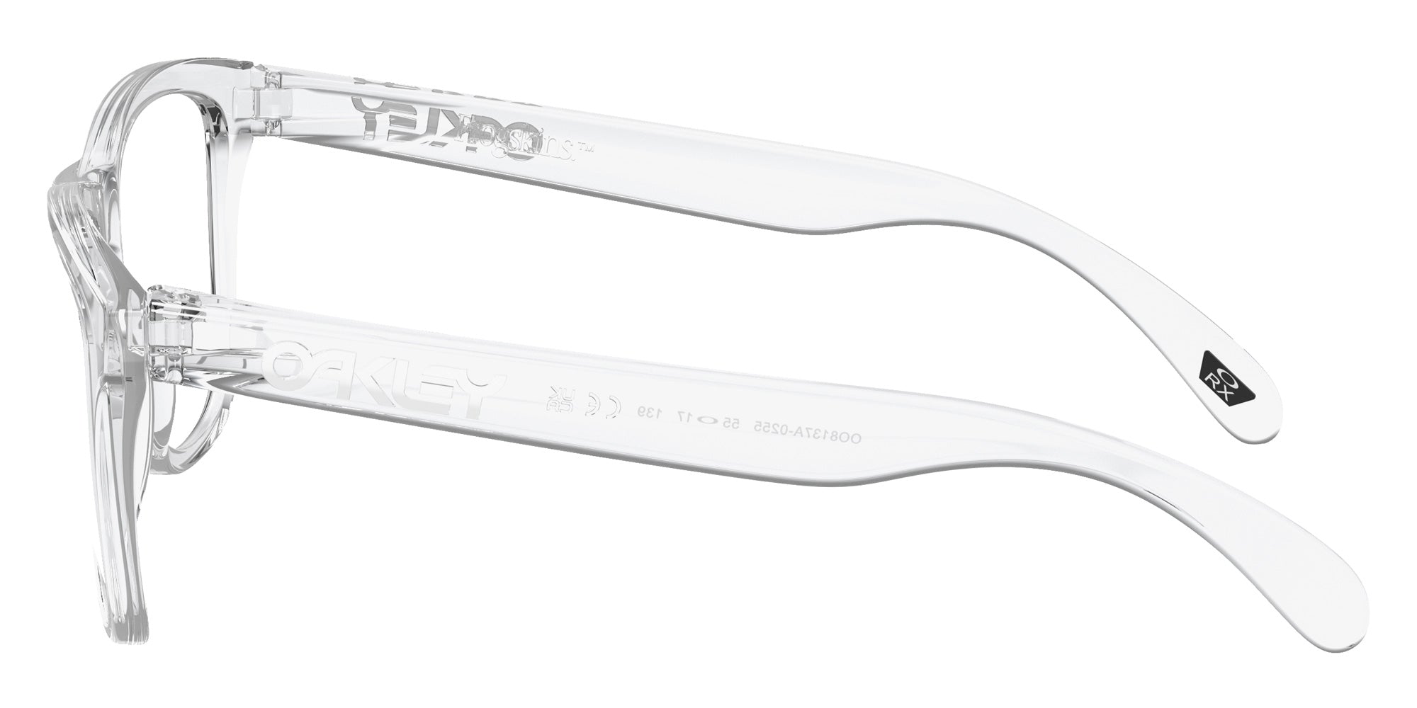 OAKLEY OX8137A Frogskins��� (Low Bridge Fit) 813702 55 - Polished Clear #id:ox8137a813702_s:100110