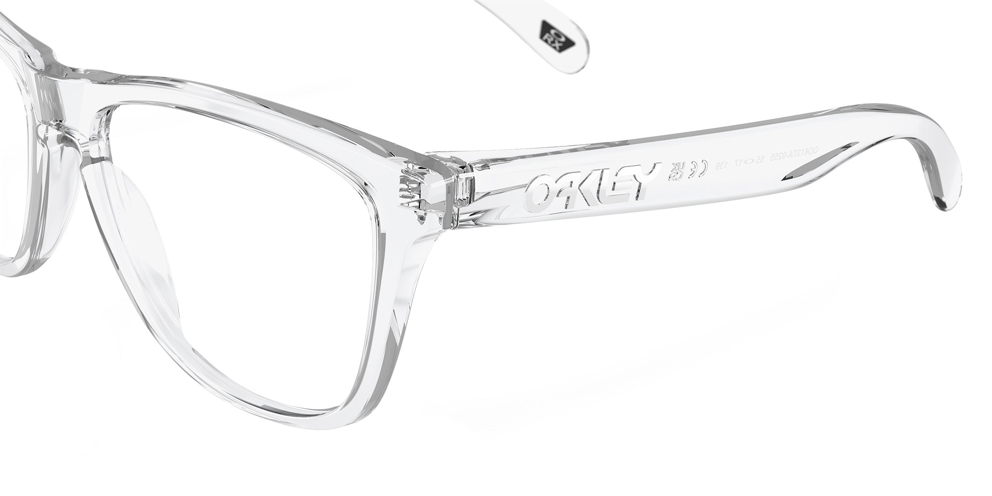 OAKLEY OX8137A Frogskins��� (Low Bridge Fit) 813702 55 - Polished Clear #id:ox8137a813702_s:100130