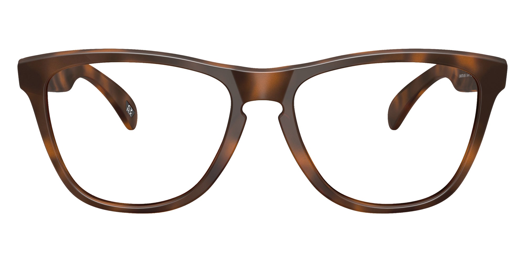 オークリーox8137A-0155ダークブラウンサングラスFrogskins OAKLEY OX8137A Frogskins™ (Low Bridge Fit) Square Eyeglasses