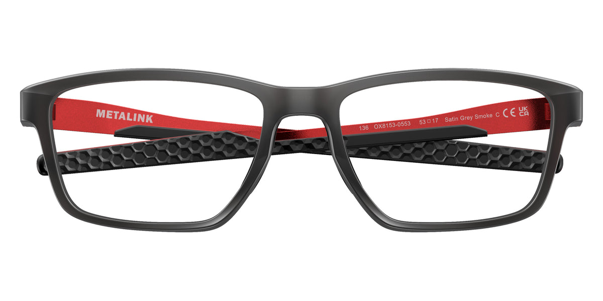 OAKLEY OX8153 Metalink 815305 57 - Satin Gray Smoke #id:ox8153815305_s:100125