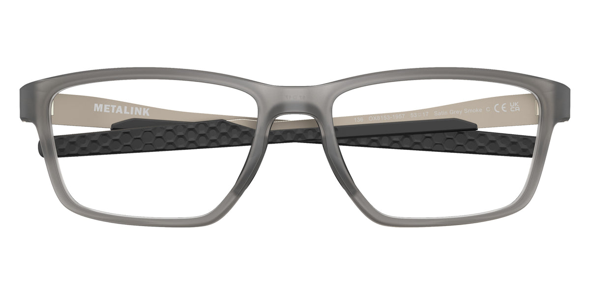 OAKLEY OX8153 Metalink Basecamp Collection 815319 55 - Satin Gray Smoke #id:ox8153815319_s:100125