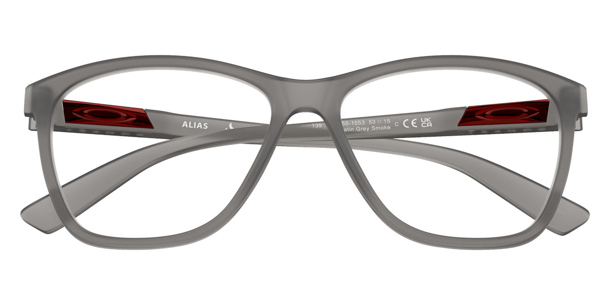 OAKLEY OX8155 Alias��� Basecamp Collection 815515 53 - Satin Gray Smoke #id:ox8155815515_s:100125