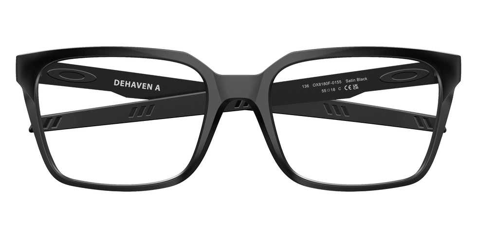 OAKLEY OX8180F Dehaven (Low Bridge Fit) 818001 55 - Satin Black #id:ox8180f818001_s:100120
