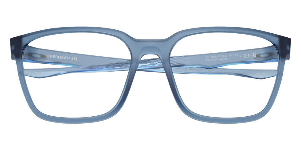 OAKLEY OX8207 Overhead SQ 820703 54 - Matte Transparent Abyss #id:ox8207820703_s:112125