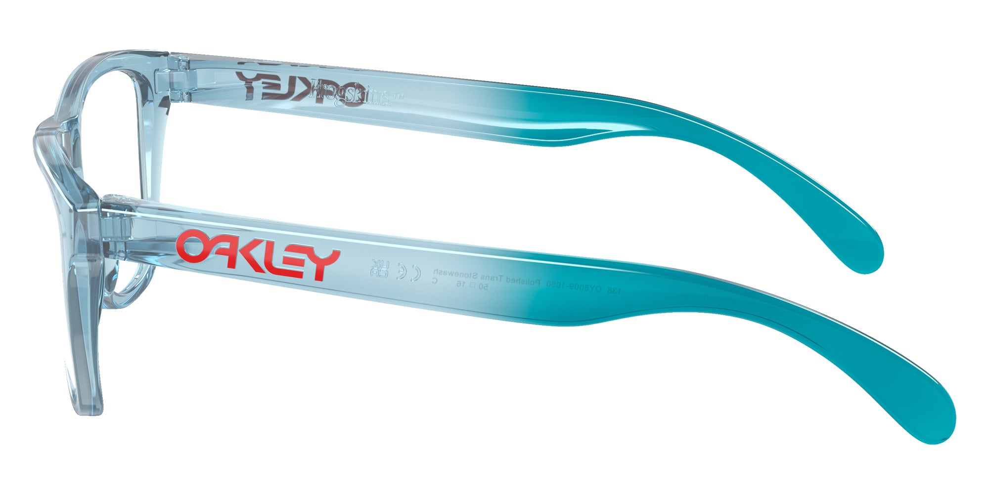 OAKLEY OY8009 Frogskins��� XS (Youth Fit) 800910 46 - Polished Translucent Stonewash #id:oy8009800910_s:108110