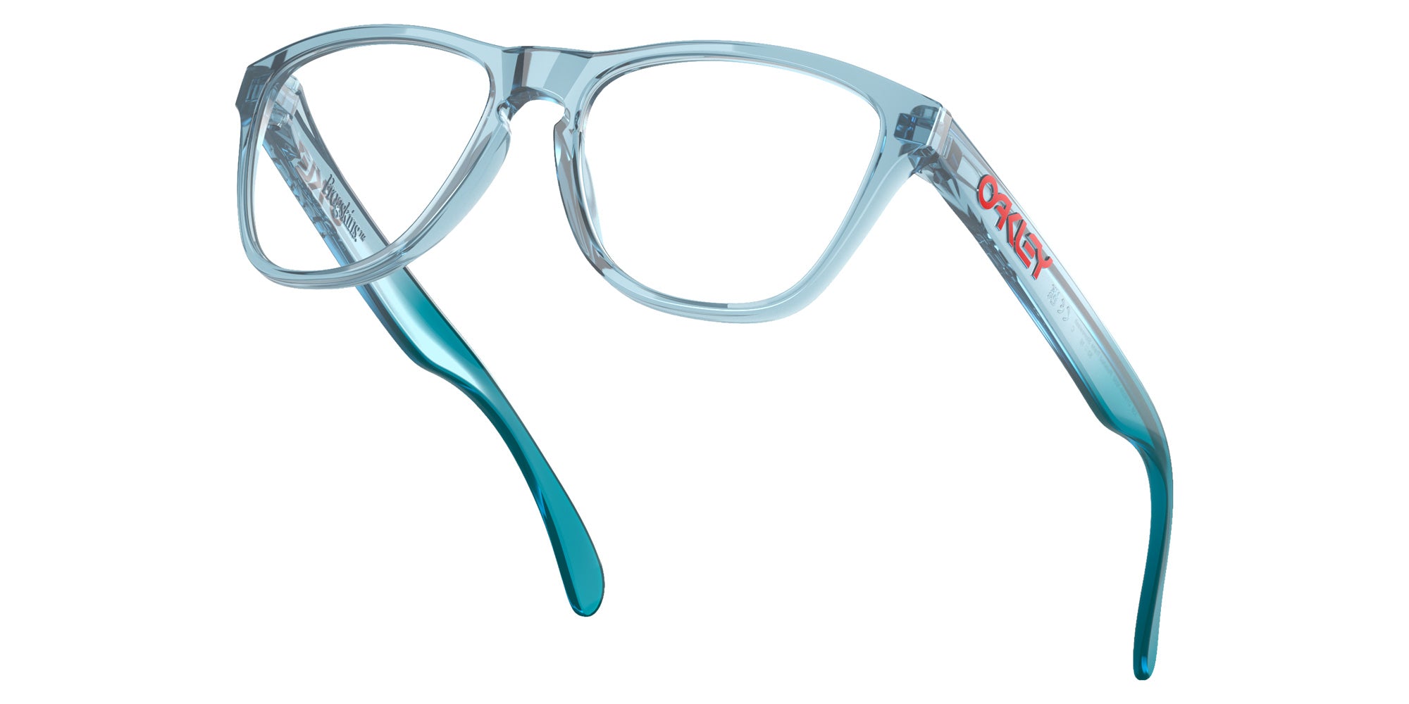 OAKLEY OY8009 Frogskins��� XS (Youth Fit) 800910 46 - Polished Translucent Stonewash #id:oy8009800910_s:108125