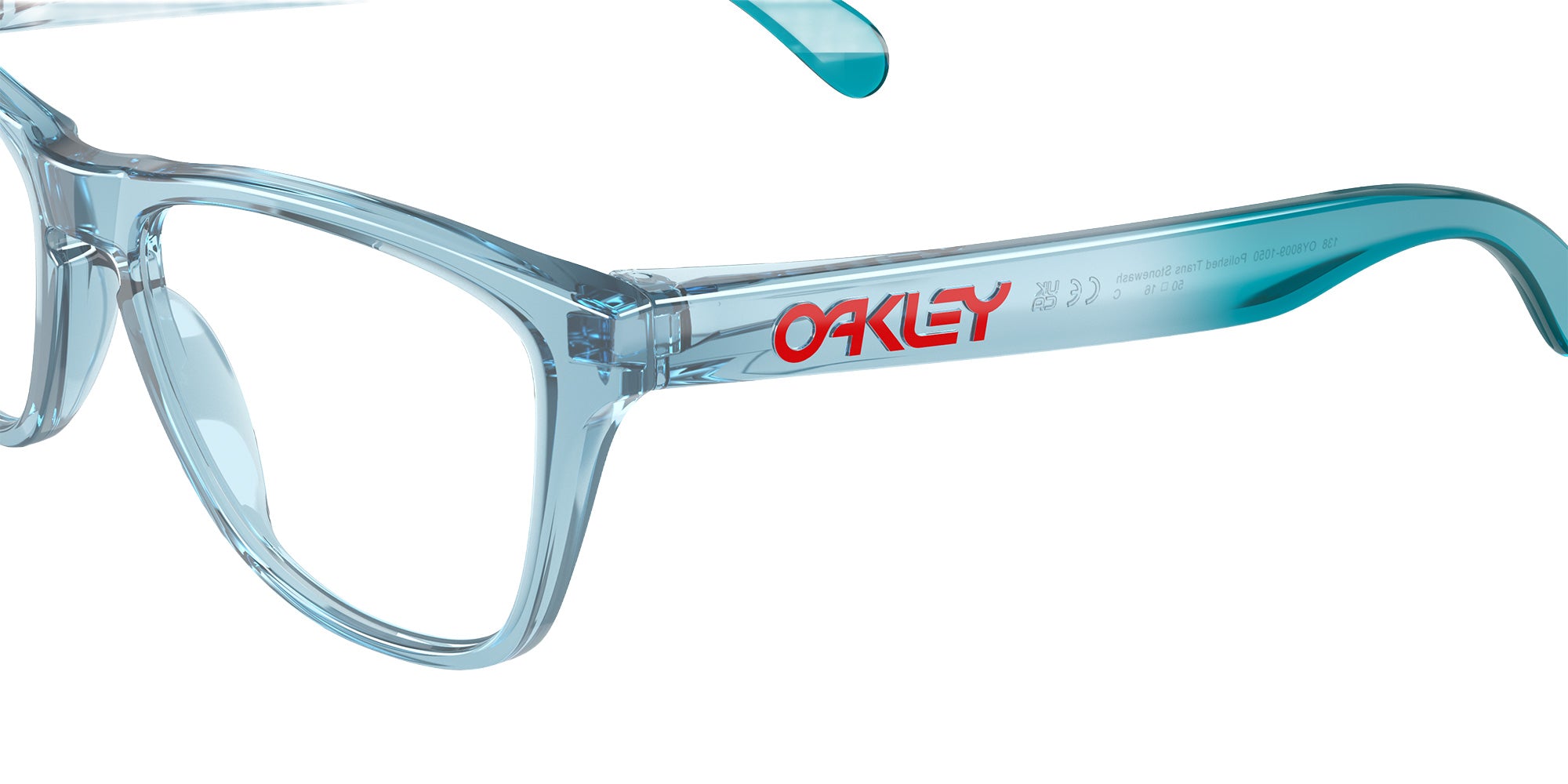 OAKLEY OY8009 Frogskins��� XS (Youth Fit) 800910 46 - Polished Translucent Stonewash #id:oy8009800910_s:108130