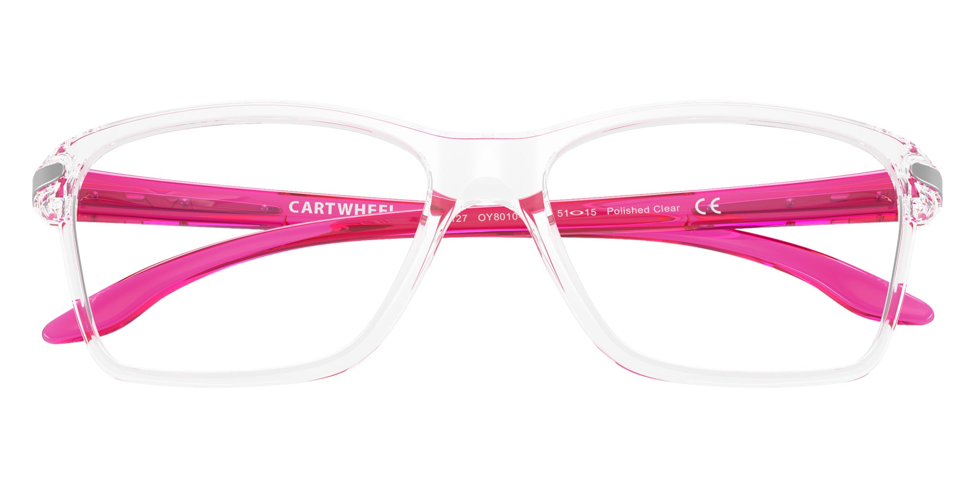 OAKLEY OY8010 Cartwheel��� (Youth Fit) 801001 51 - Polished Clear #id:oy8010801001_s:100120