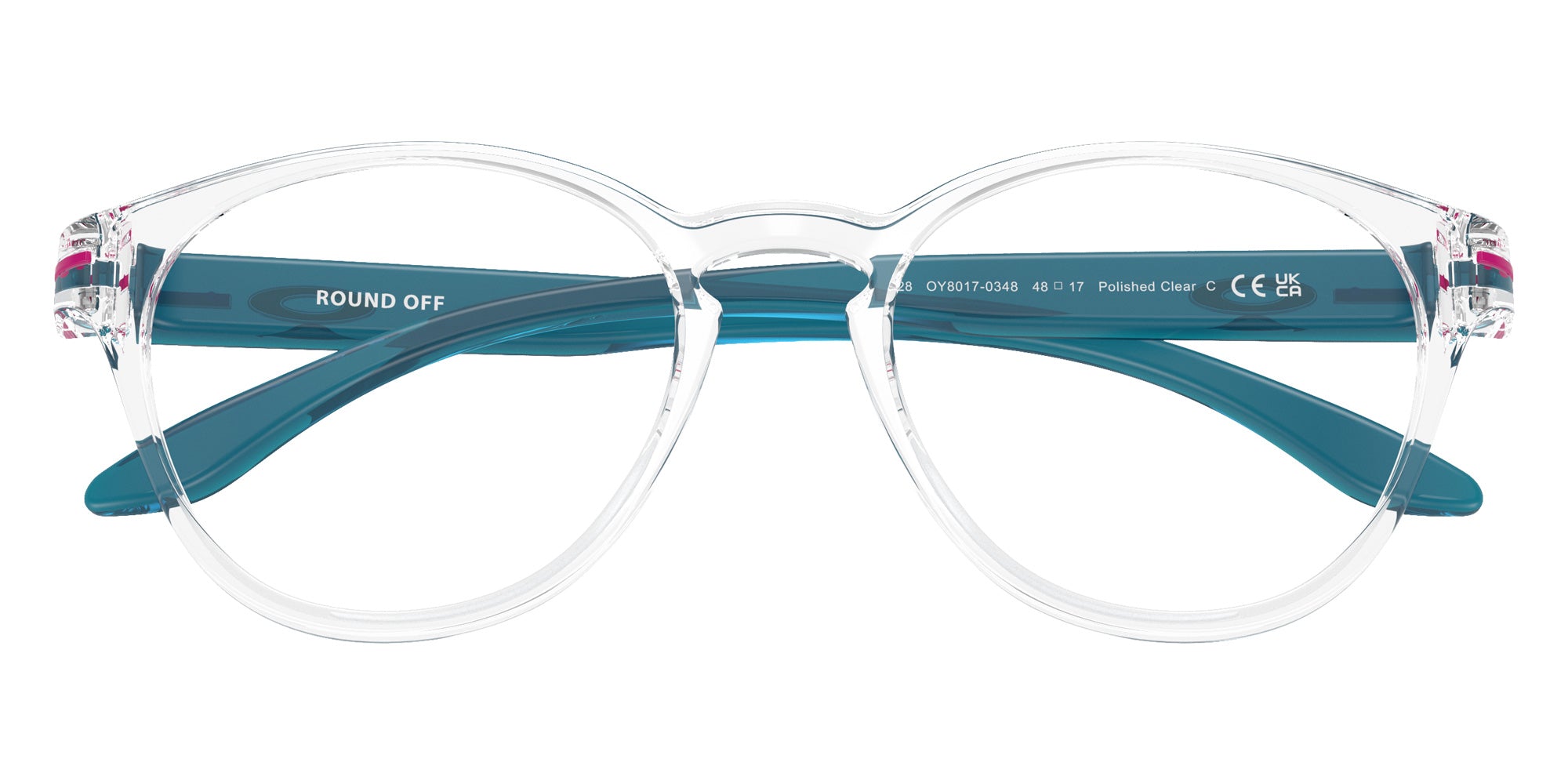 OAKLEY OY8017 Round Off (Youth Fit) 801703 48 - Polished Clear #id:oy8017801703_s:102120