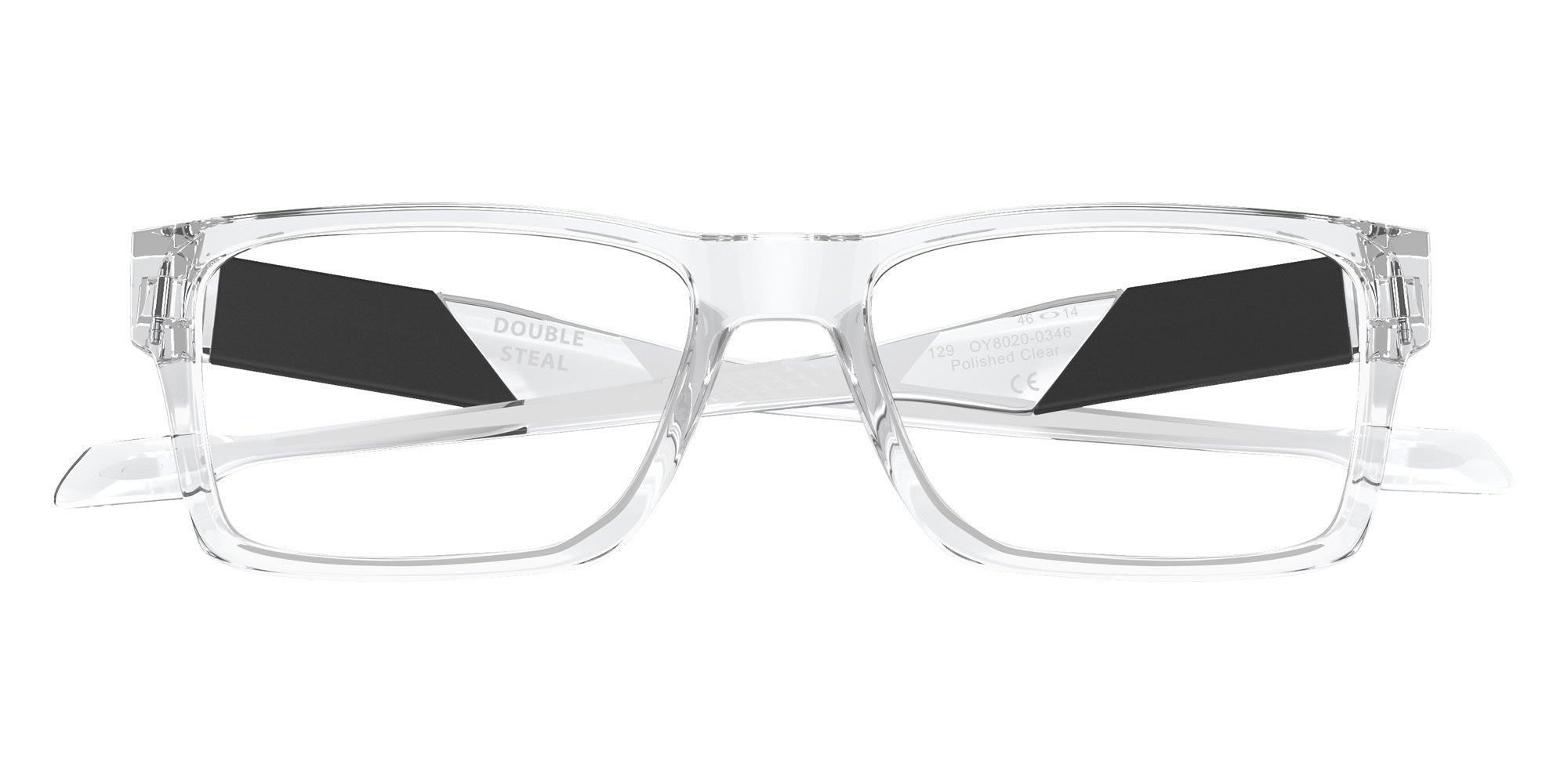 OAKLEY OY8020 Double Steal (Youth Fit) 802003 48 - Polished Clear #id:oy8020802003_s:102120
