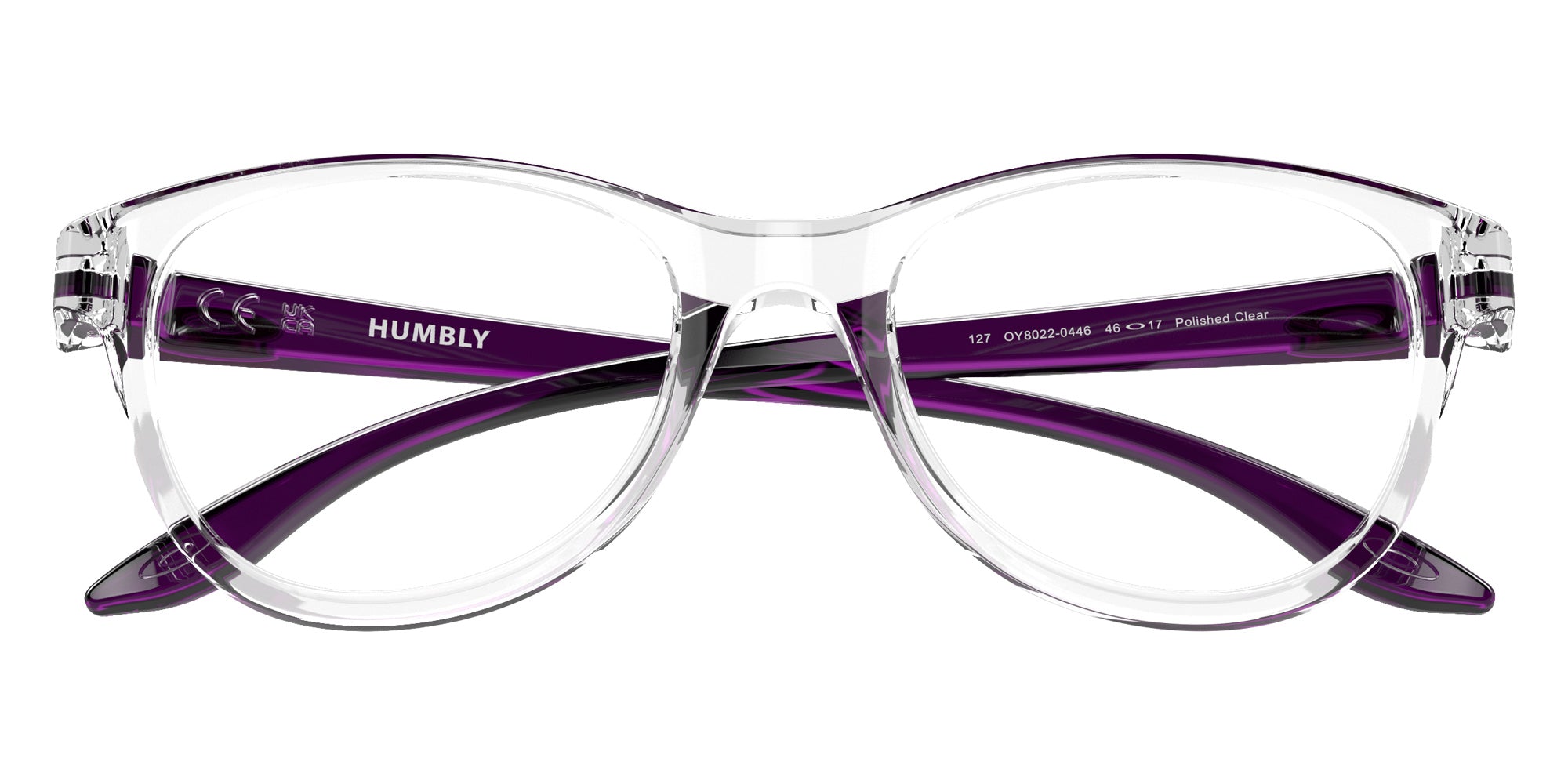 OAKLEY OY8022 Humbly (Youth Fit) 802204 46 - Polished Clear #id:oy8022802204_s:106120