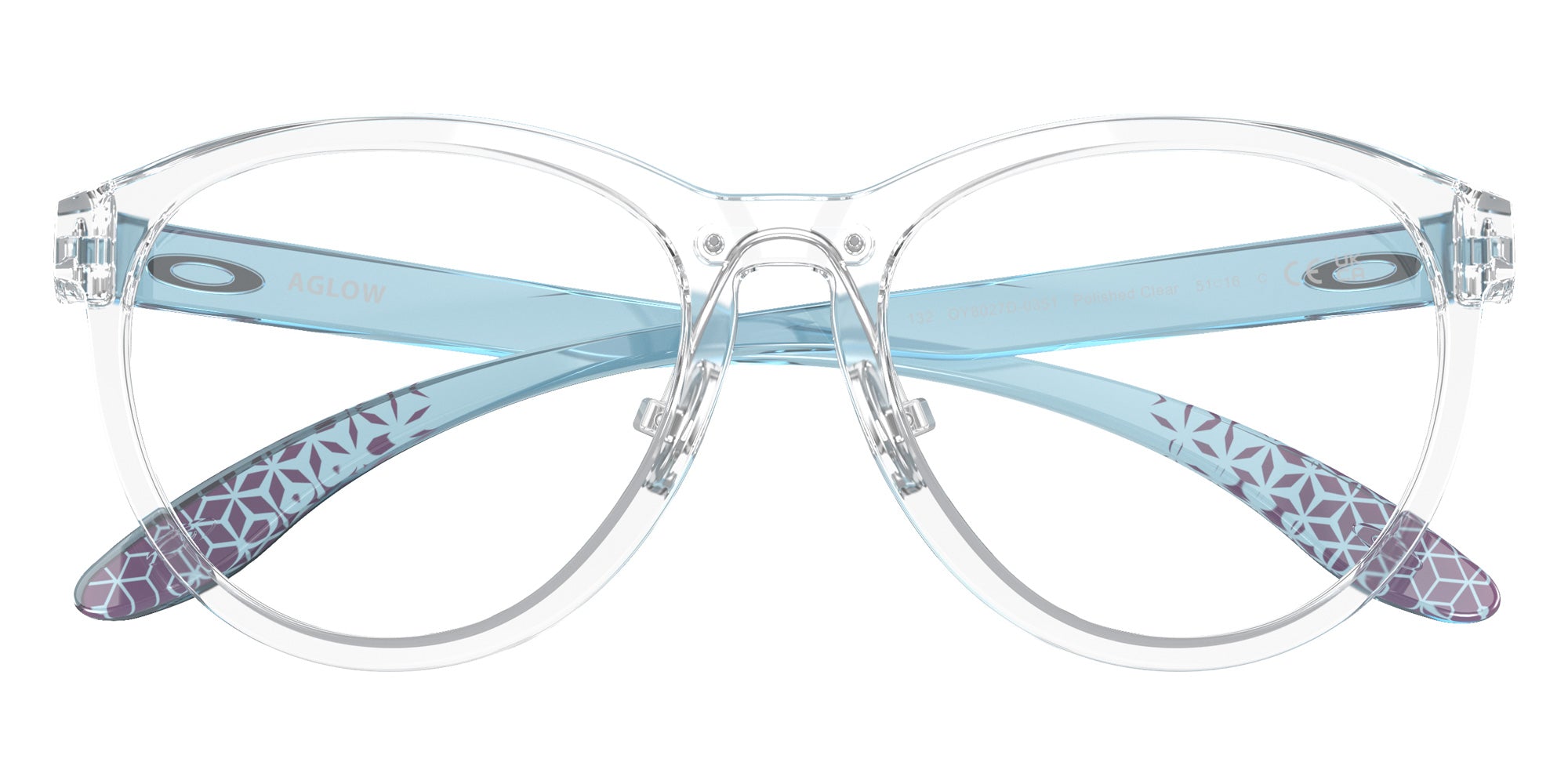 OAKLEY OY8027D Aglow (Youth Fit) 802703 49 - Polished Clear #id:oy8027d802703_s:108120