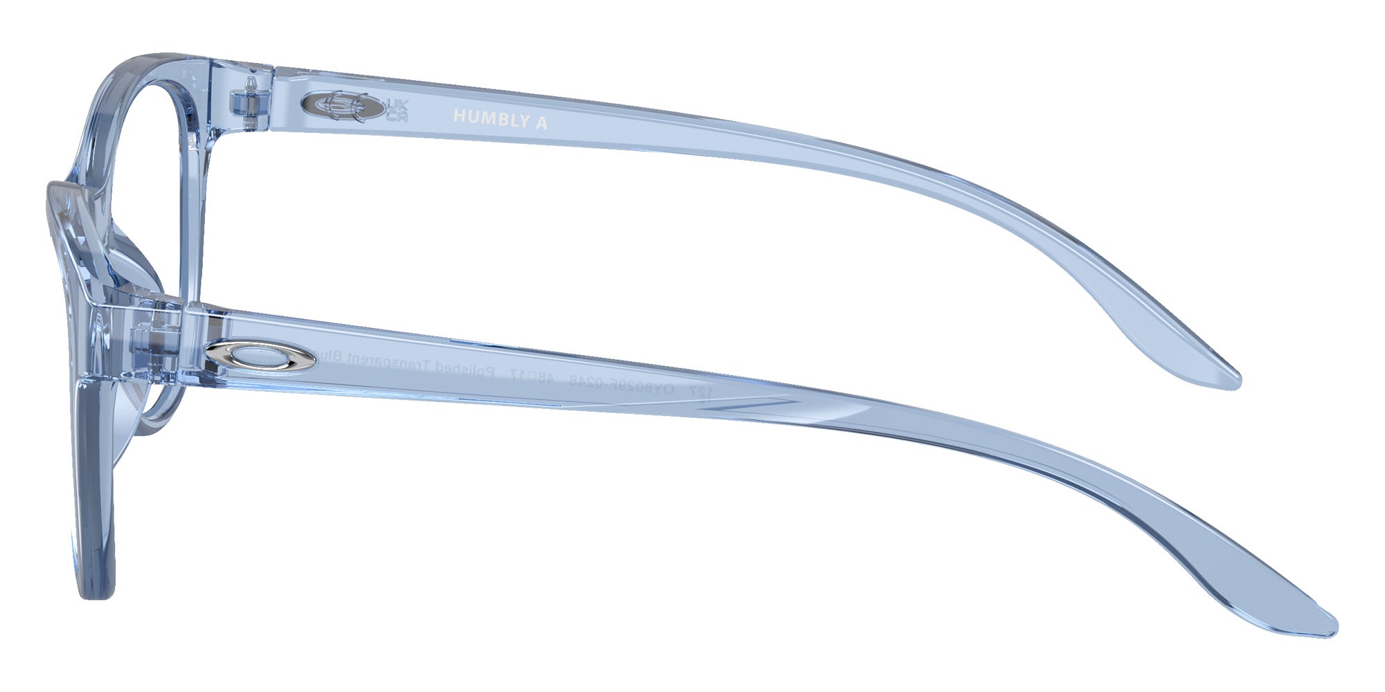 OAKLEY OY8029F Humbly (Low Bridge Fit) 802902 46 - Polished Transparent Blue #id:oy8029f802902_s:104110