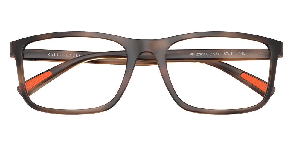 POLO RALPH LAUREN PH2291U 5974 55 - Matte Dark Havana #id:ph2291u5974_s:104120