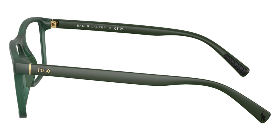 POLO RALPH LAUREN PH2291U 6312 55 - Matte Transparent Dark Green #id:ph2291u6312_s:108110