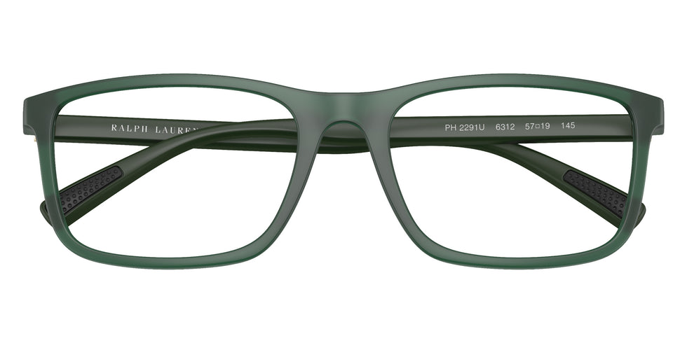 POLO RALPH LAUREN PH2291U 6312 55 - Matte Transparent Dark Green #id:ph2291u6312_s:108120